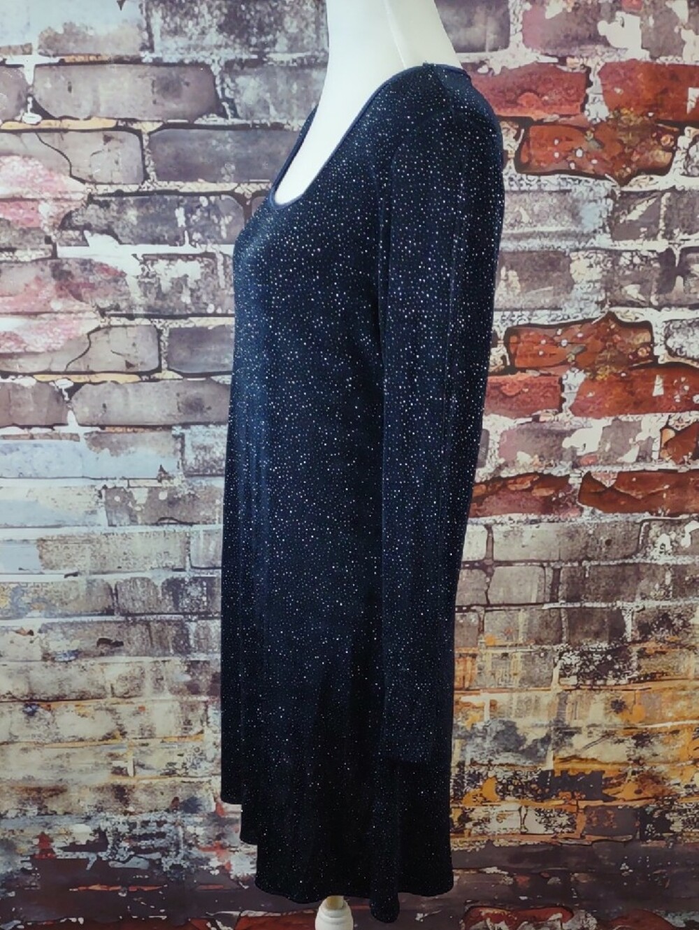 Rabbit Rabbit Rabbit Sparkle Stretch Knit Dress - Picture 2 of 8